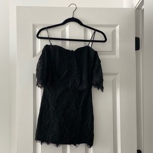 Lulus XS lace off the shoulder dress. Worn one time